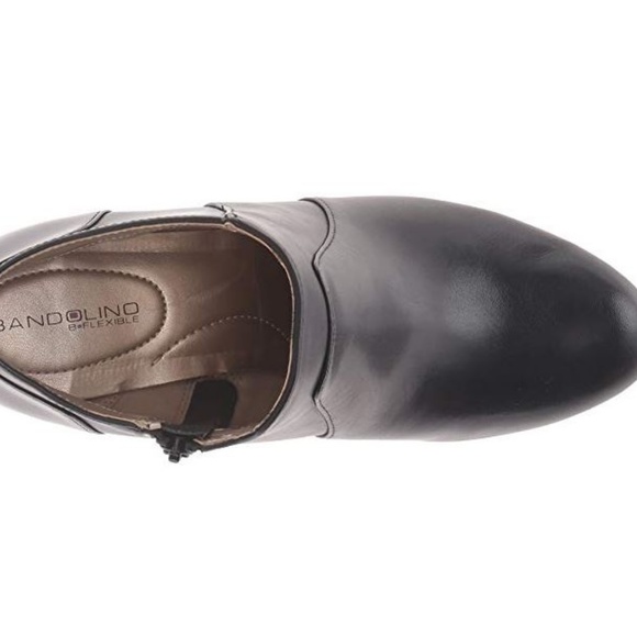 *SALE* Bandolino Liron Ankle Dress Booties Black - Picture 4 of 6